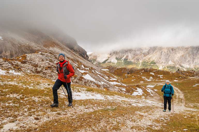 Nordic Walking Itálie Dolomity